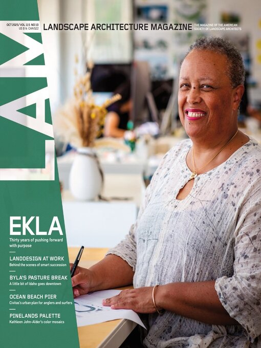 Title details for Landscape Architecture Magazine by American Society of Landscape Architects - Available